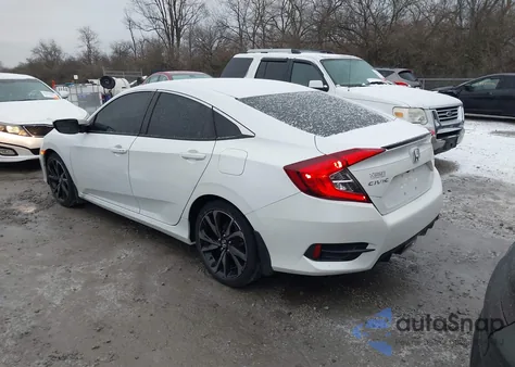 2021 Honda Civic Sport z USA, uszkodzony, nr VIN 2HGFC2F84MH559631